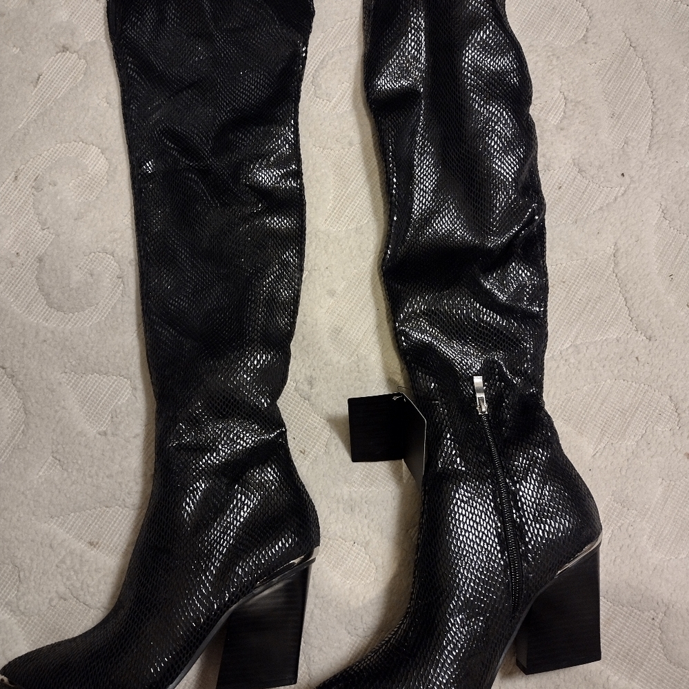 Knee high boots